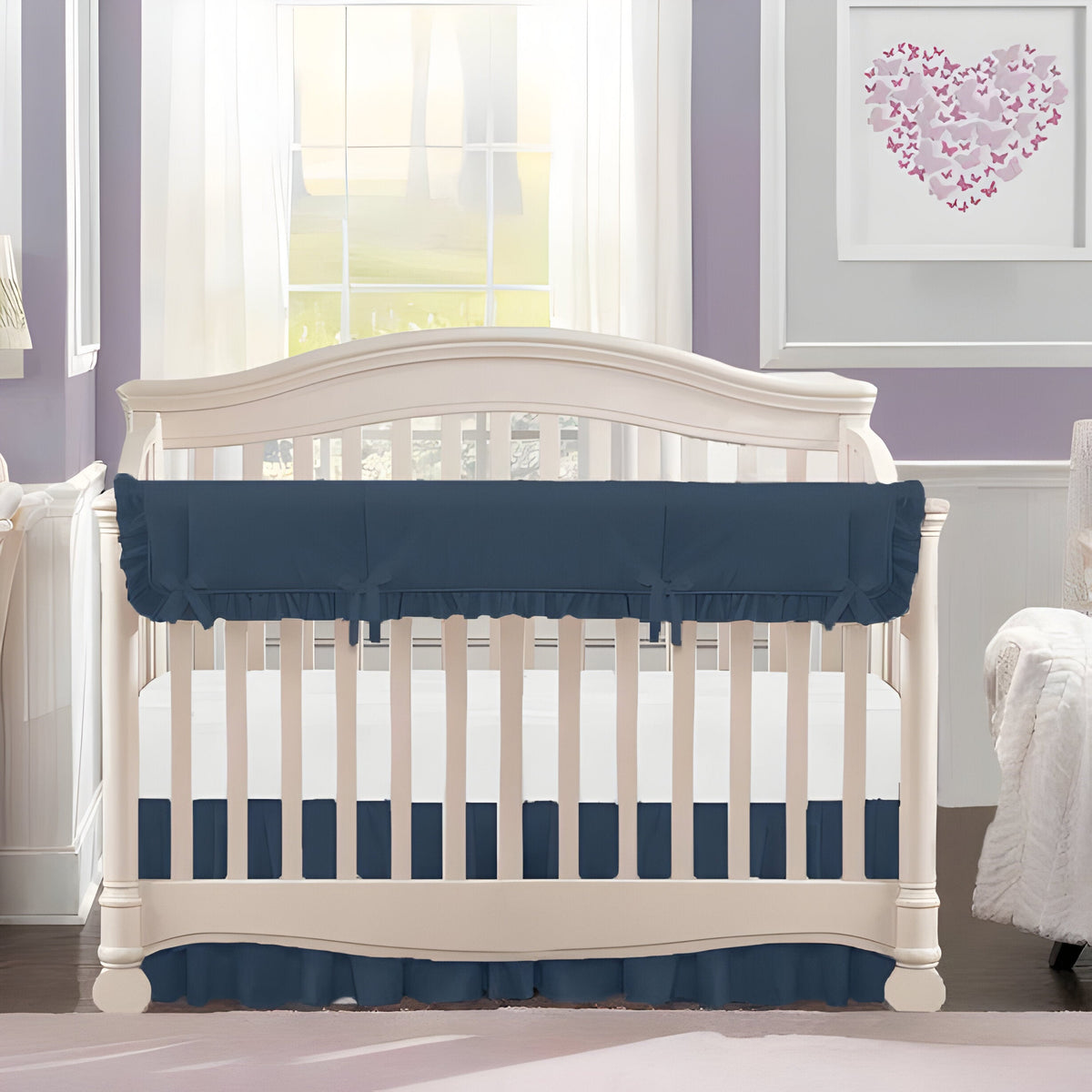 Cotton Knitted Crib Rail Cover