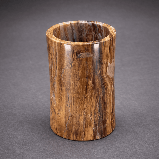 Onyx Cylinder Vase (6 Inches) Gemstone Home Decor