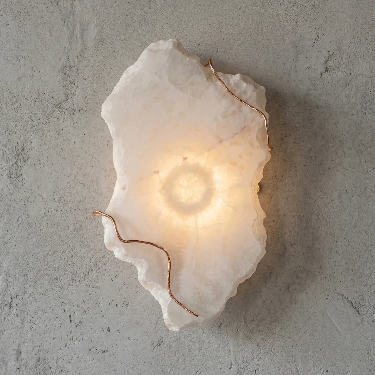 Origen Hadean Alabaster Wall Sconce
