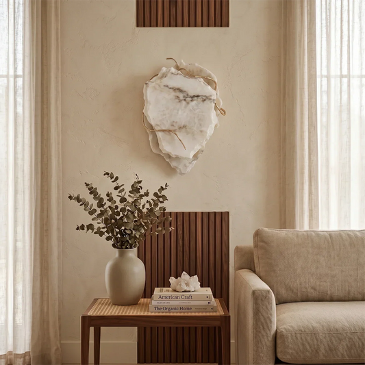 Origen Hadean Alabaster Wall Sconce