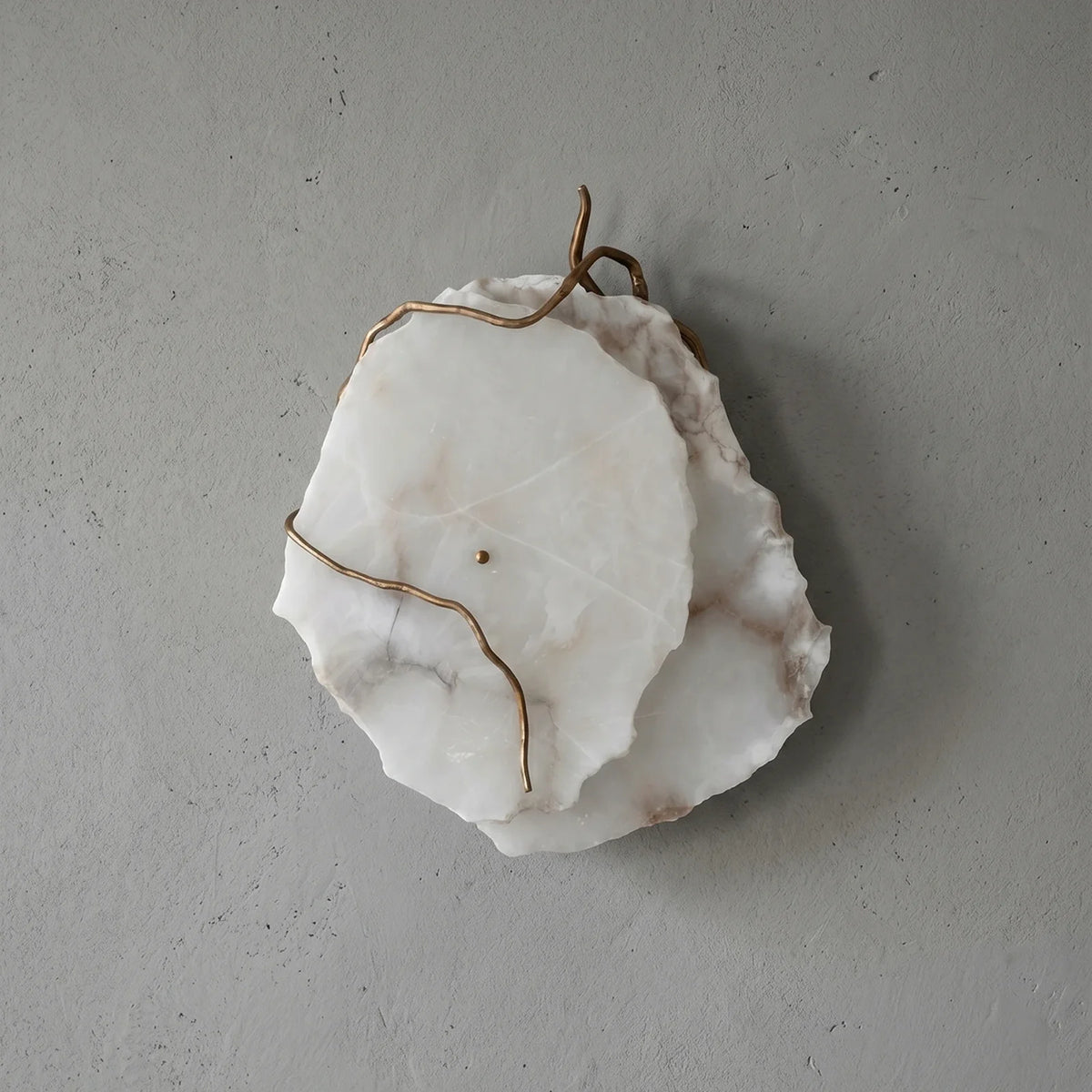 Origen Hadean Alabaster Wall Sconce