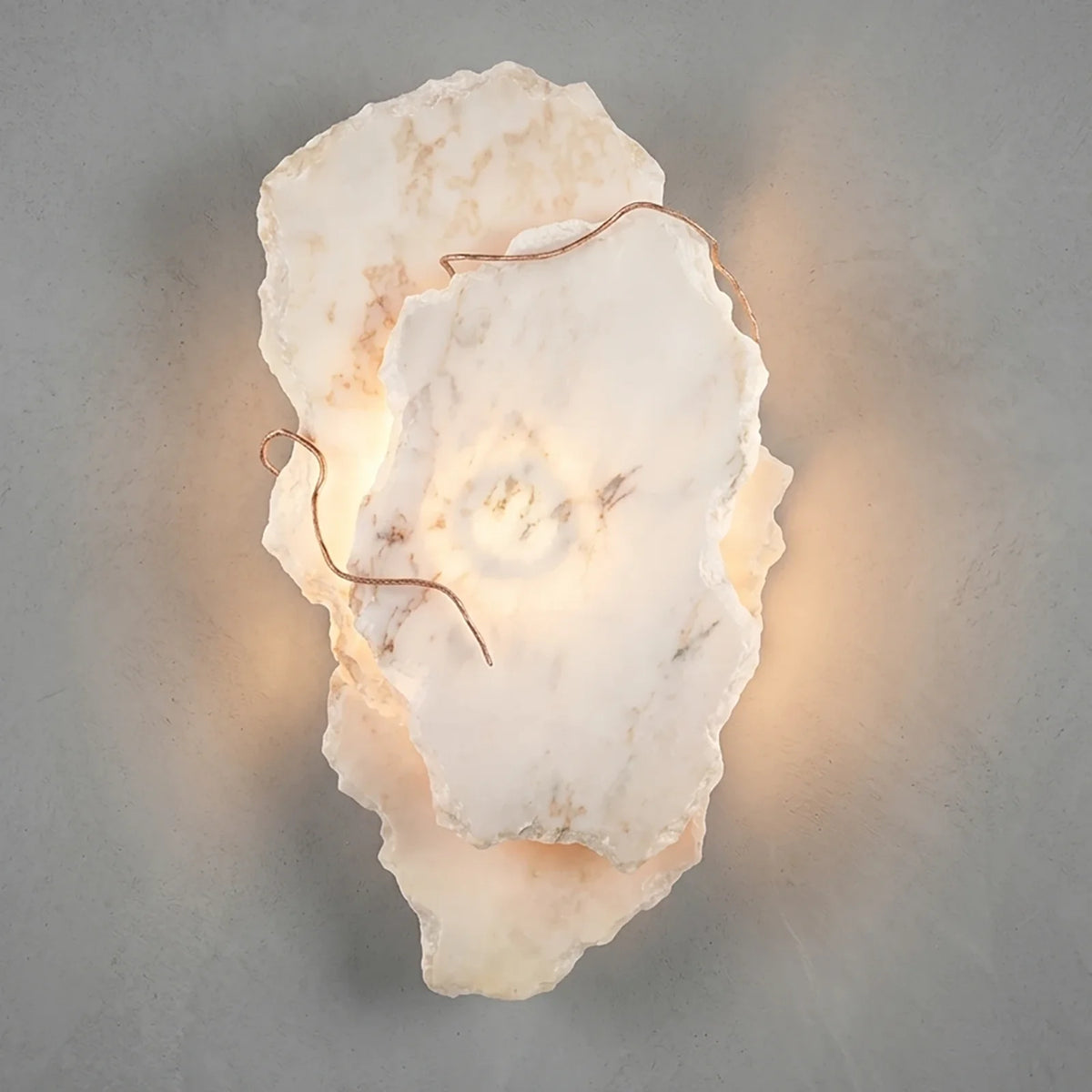 Origen Hadean Alabaster Wall Sconce