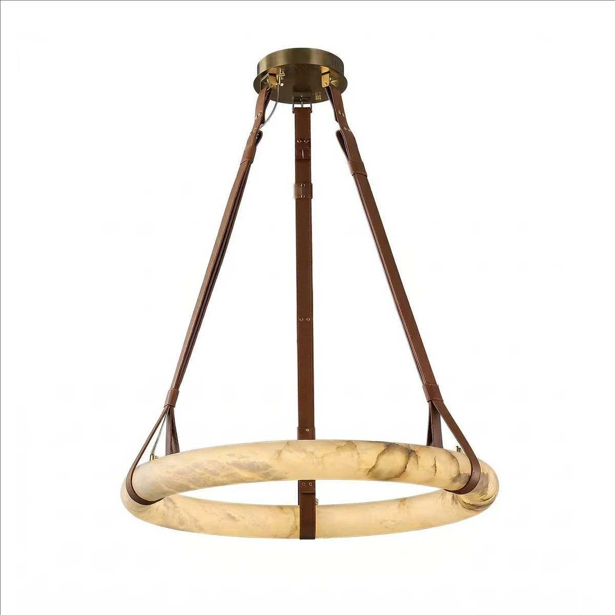 Halo Alabaster Pendant Light