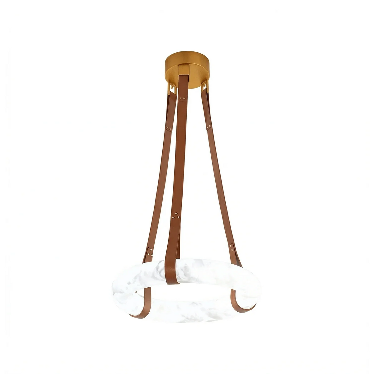 Halo Alabaster Pendant Light