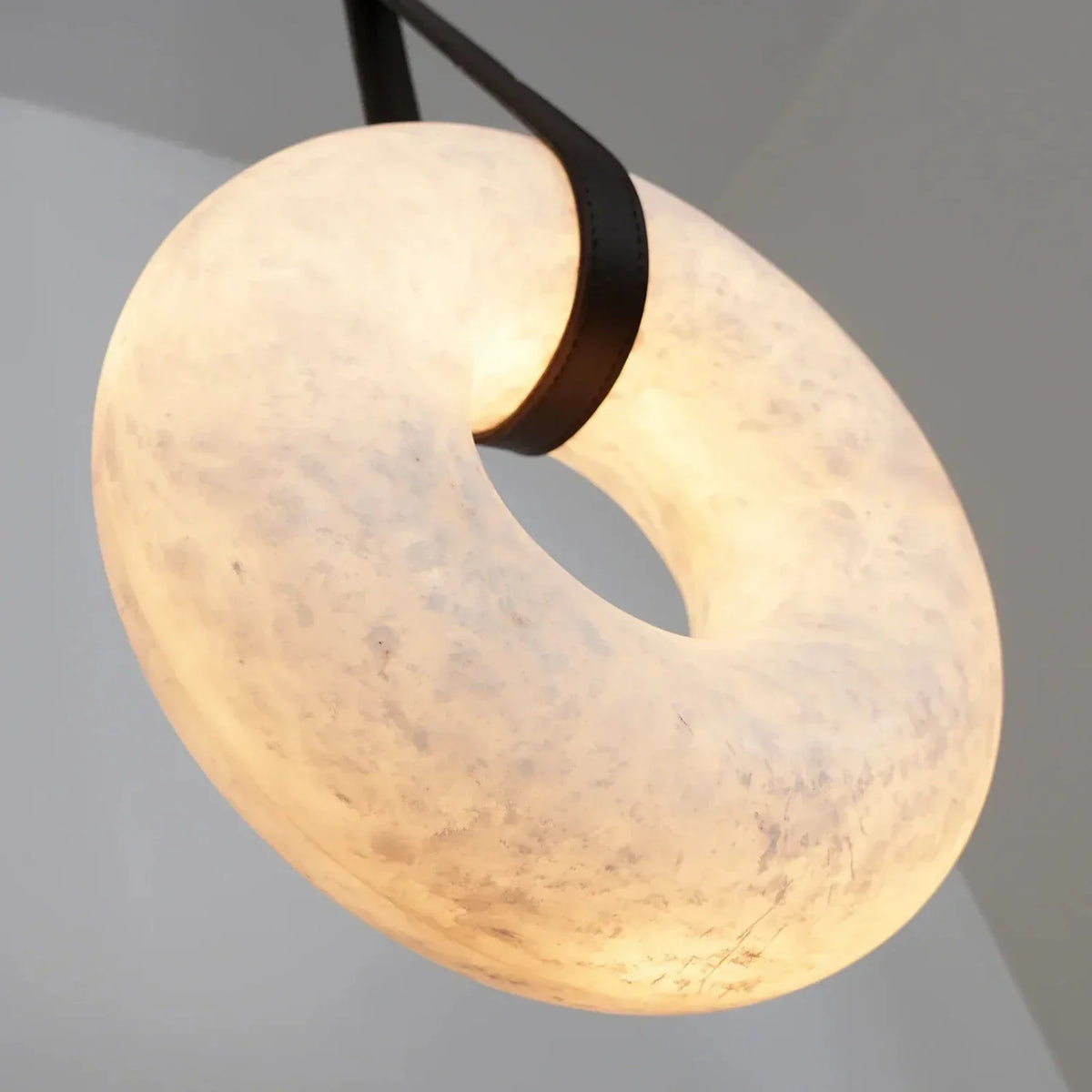 Halo Alabaster Pendant Light