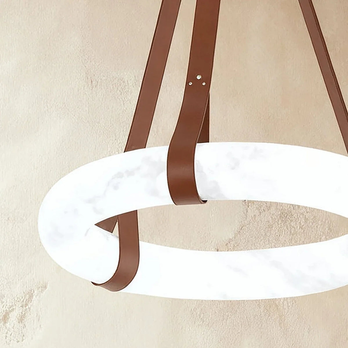 Halo Alabaster Pendant Light