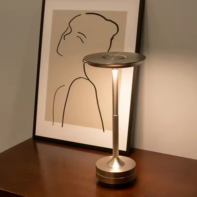 Cordless Touch USB-C LED Table Lamp | Portable Restaurant Atmosphere Light