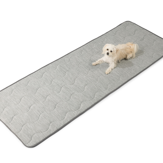 Couverture de sol rafraîchissante et imperméable PupChill™ - Gris Arctique
