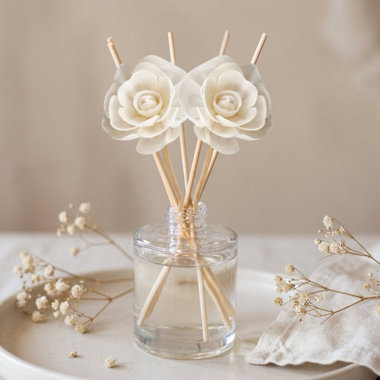 Floral & Feminine Reed Diffuser Collection – Rose, Lavender & Jasmine