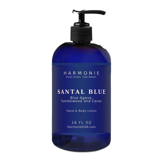 Santal Blue Hand and Body Lotion, 16 oz