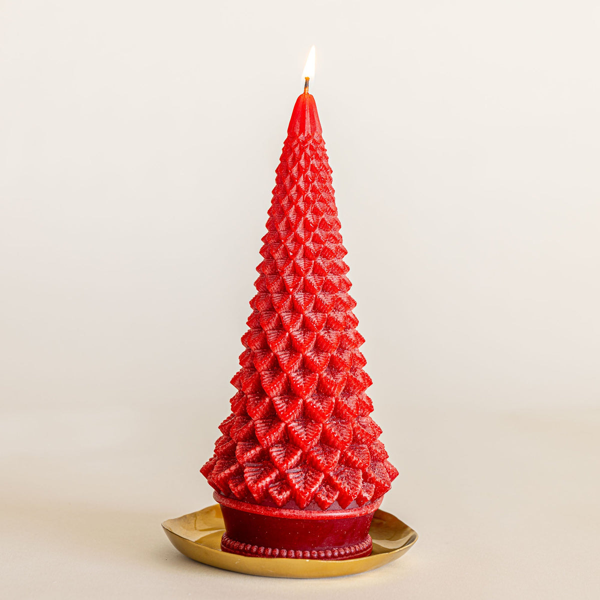 Candela Signature Albero Scolpito - Mela Speziata