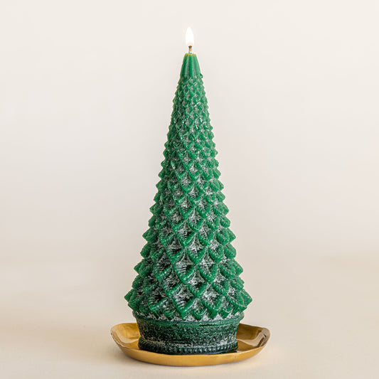 Bougie Signature Arbre Sculpté - Forêt