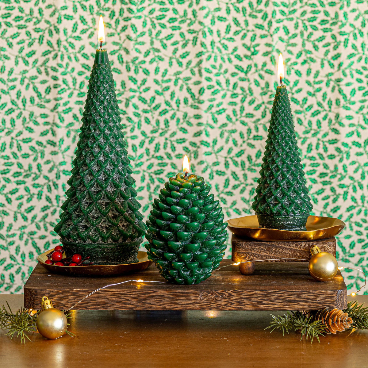 Candela Signature Albero Scolpito - Foresta