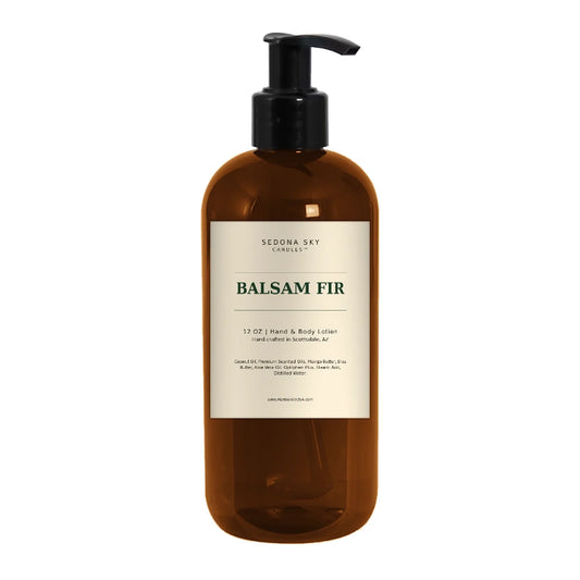 Balsam Fir Hand and Body Lotion, 12 oz