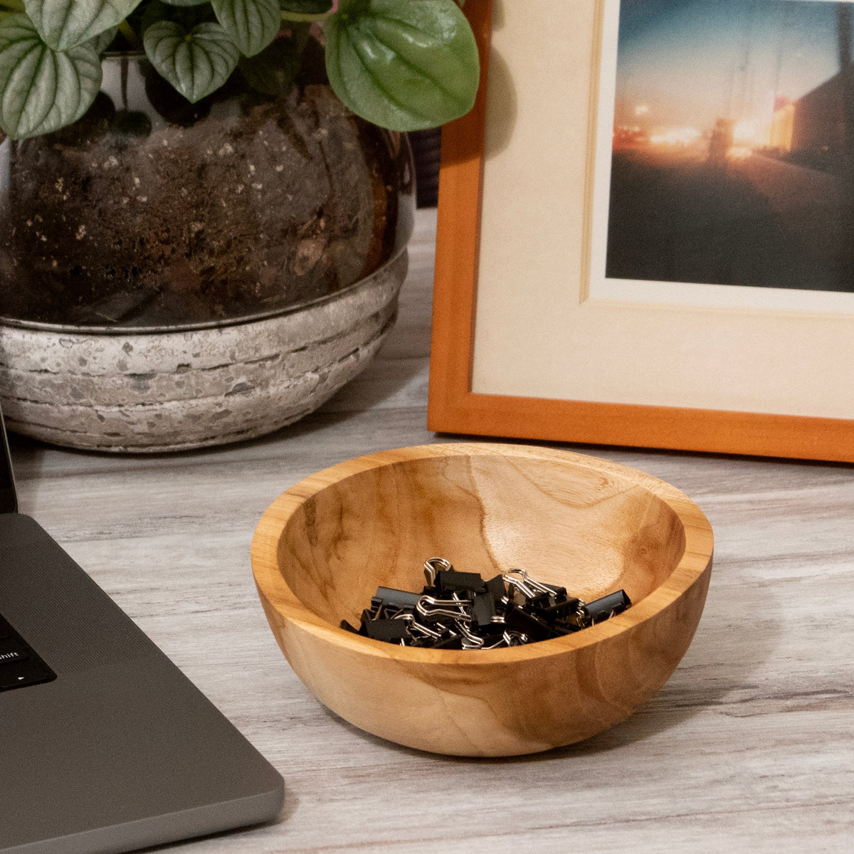 Teakwood Catch-All Small Bowl