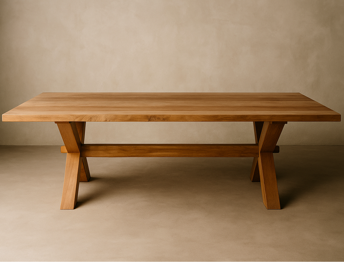 Oslo Dining Table Teak Recycled Solid