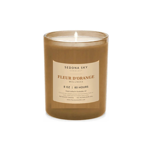 Fleur D'Orange Scented Candle - Citrus Floral | Sedona Sky