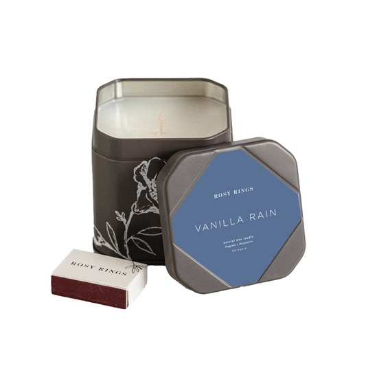 Bougie en étain Accent - Pluie de vanille