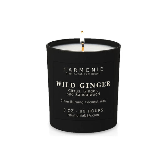 Wild Ginger Candle - Citrus, Ginger & Sandalwood | Harmonie