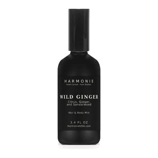 Wild Ginger Hair & Body Mist 3.4 oz | Citrus, Ginger & Sandalwood | Harmonie